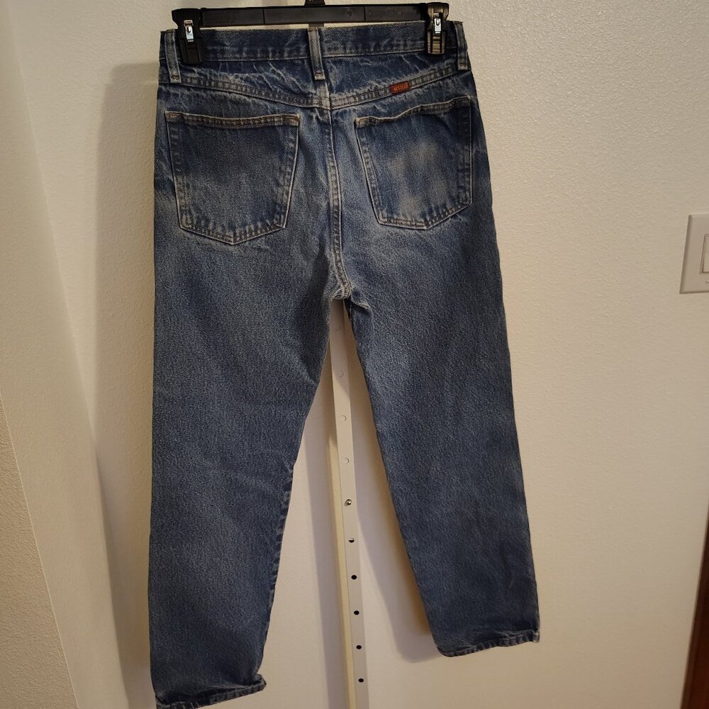 Rustler Men's Work Jeans Size 33 x 32 Cotton Denim